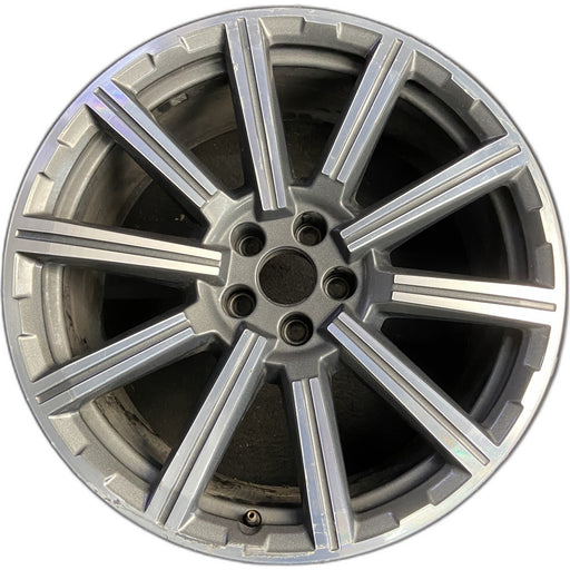 20" AUDI Q7 17-19 20x9 , 10 spoke Original OEM Wheel Rim - Front View