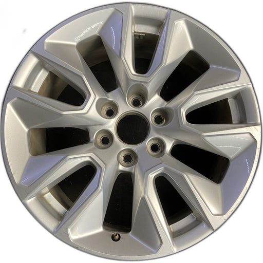 20" SIERRA 1500 PICKUP 19 , 20x9, 10 spoke, opt NZP Original OEM Wheel Rim - Front View