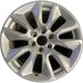 20" SIERRA 1500 PICKUP 19 , 20x9, 10 spoke, opt NZP Original OEM Wheel Rim - Front View