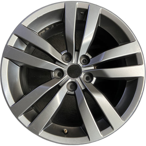 18" IMPREZA 12-14 18x8.5 , 5 spoke, double spoke Original OEM Wheel Rim - Front View