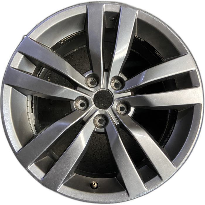 18" IMPREZA 12-14 18x8.5 , 5 spoke, double spoke Original OEM Wheel Rim - Front View