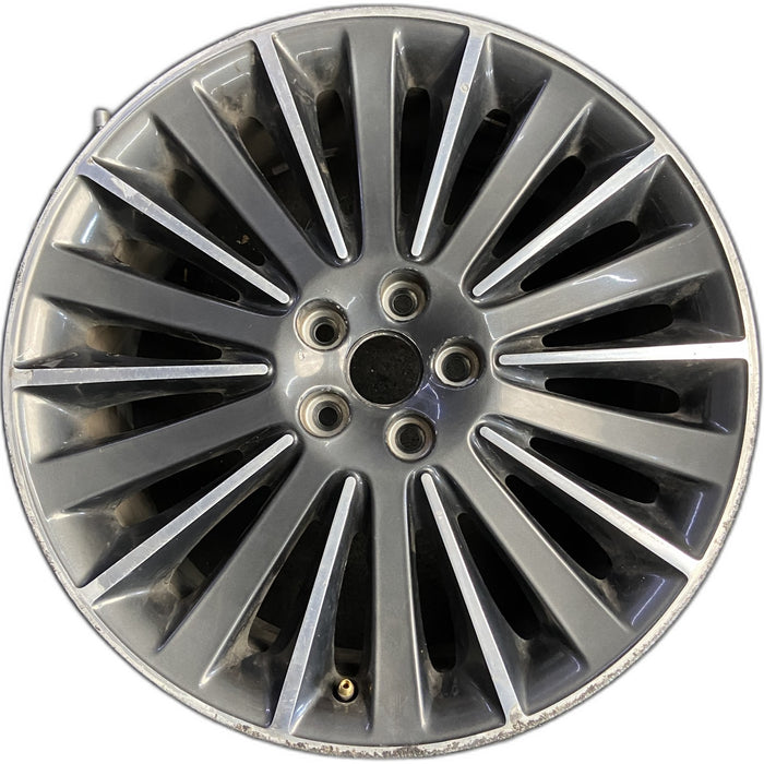 19" MKZ 13-16 19x8 , 20 spoke Original OEM Wheel Rim - Front View