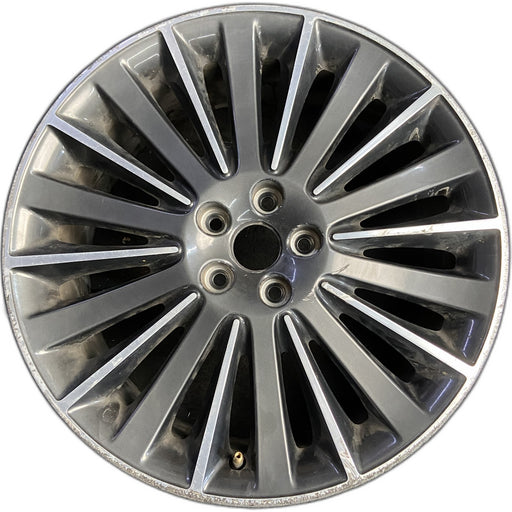 19" MKZ 13-16 19x8 , 20 spoke Original OEM Wheel Rim - Front View