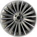 19" MKZ 13-16 19x8 , 20 spoke Original OEM Wheel Rim - Front View