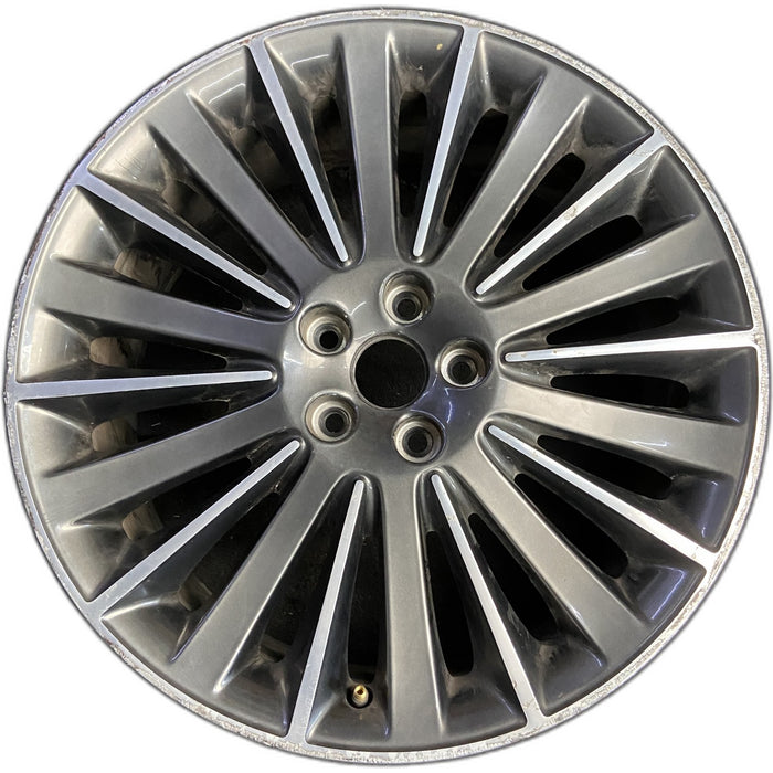 19" MKZ 13-16 19x8 , 20 spoke Original OEM Wheel Rim - Front View