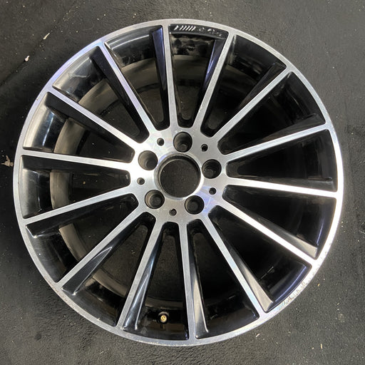19" MERCEDES C-CLASS 15 205 Type, , C400, 14 spoke, 19x8.5, black accent - Additional View
