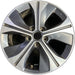 17" LEAF 18-21 17x6.5, Original OEM Wheel Rim - Front View