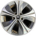 17" LEAF 18-21 17x6.5, Original OEM Wheel Rim - Front View