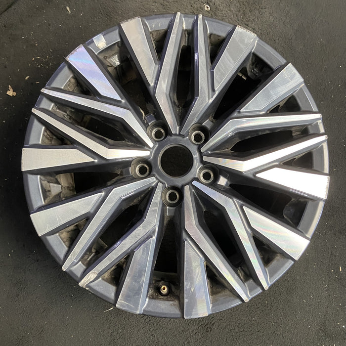 17" ALTIMA 23-25 17x7.5 , machined dark gray Original OEM Wheel Rim - Additional View