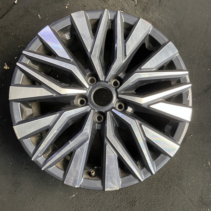 17" ALTIMA 23-25 17x7.5 , machined dark gray Original OEM Wheel Rim - Additional View