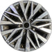 17" ALTIMA 23-25 17x7.5 , machined dark gray Original OEM Wheel Rim - Front View