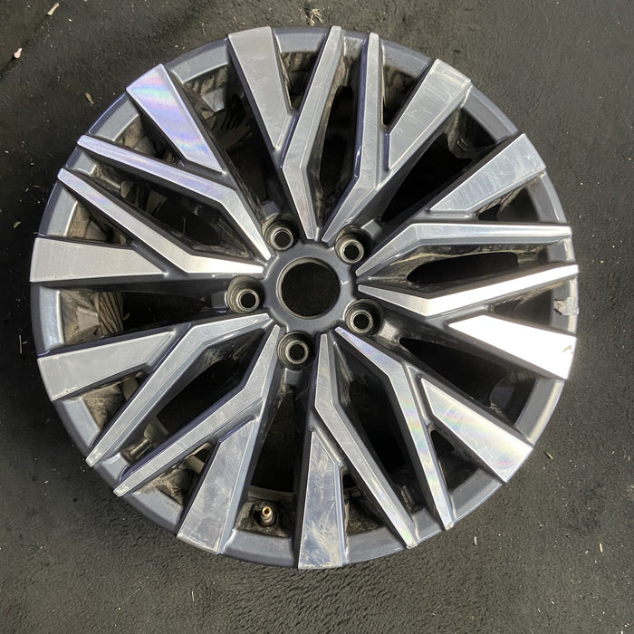 17" ALTIMA 23-25 17x7.5 , machined dark gray Original OEM Wheel Rim - Additional View