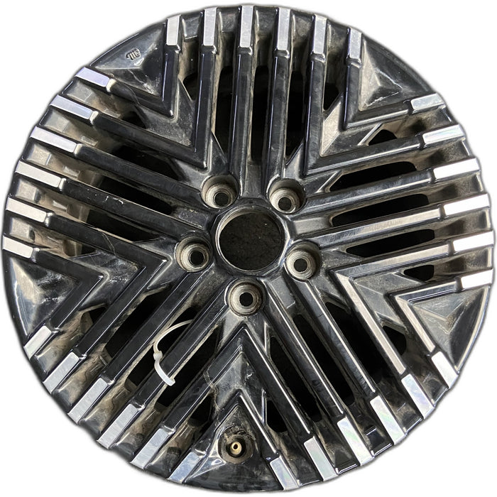 17" LEAF 23-25 17x6.5 Original OEM Wheel Rim - Front View