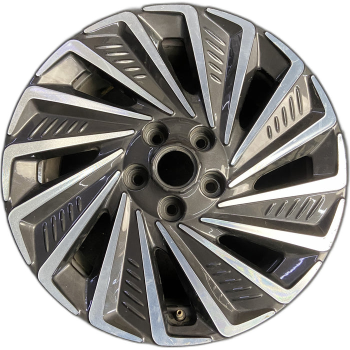 17" SONATA 20 hybrid, 17x7 Original OEM Wheel Rim - Front View