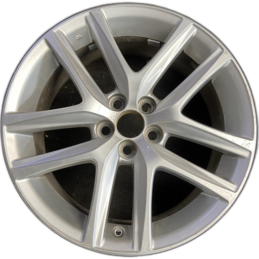 17" LEXUS CT200H 14 17x7 , , silver Original OEM Wheel Rim - Front View