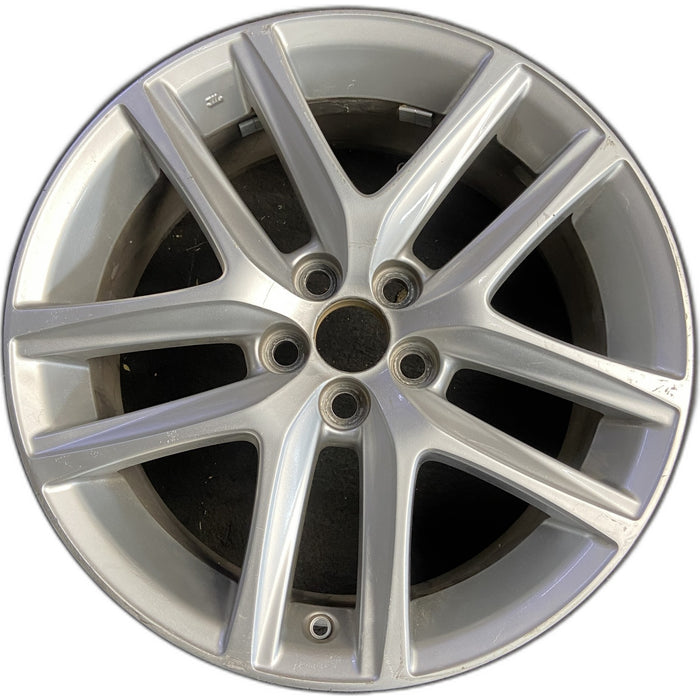 17" LEXUS CT200H 14 17x7 , , silver Original OEM Wheel Rim - Front View
