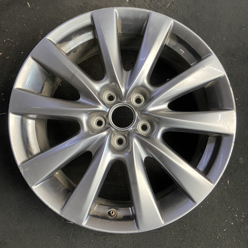 18" MAZDA 3 19-22 18x7 , 10 spoke, metallic silver Original OEM Wheel Rim - Additional View
