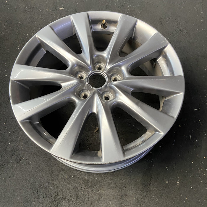 18" MAZDA 3 19-22 18x7 , 10 spoke, metallic silver Original OEM Wheel Rim - View 8