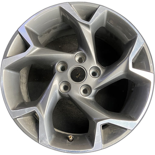 17" TRAX 24-26 17x7.5, gray Original OEM Wheel Rim - Front View