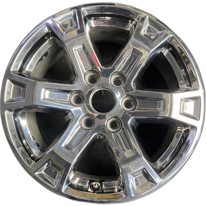 18" FORD F150 PICKUP 21-23 18x7.5, Original OEM Wheel Rim - Front View