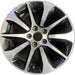 17" TLX 15-17 17x7.5 Original OEM Wheel Rim - Front View