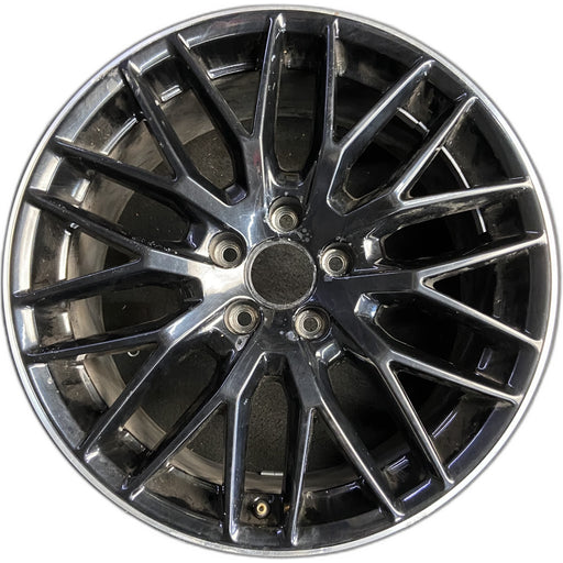 18" AUDI A4 19 18x8 , 10 Y spoke Original OEM Wheel Rim - Front View