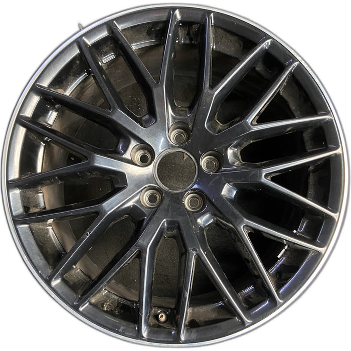18" AUDI A4 19 18x8 , 10 Y spoke Original OEM Wheel Rim - Front View