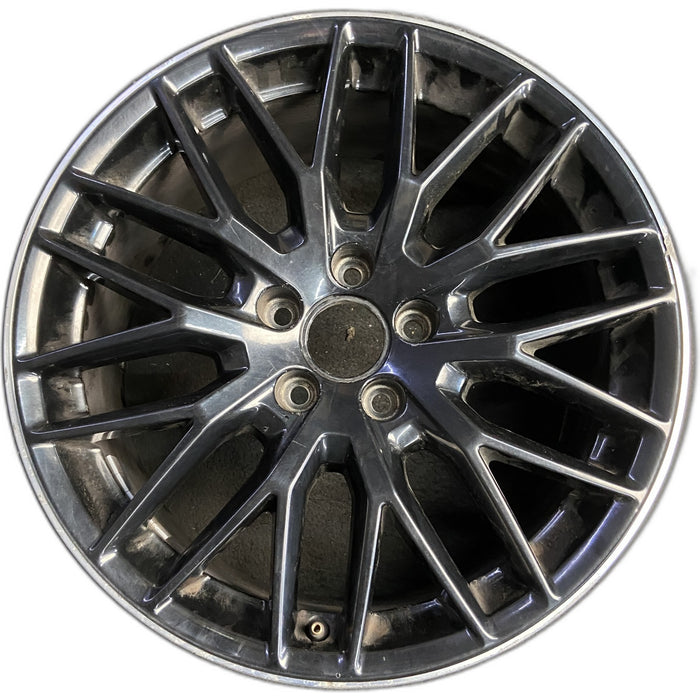 18" AUDI A4 19 18x8 , 10 Y spoke Original OEM Wheel Rim - Front View