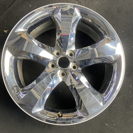 20" CHALLENGER 11-12 20x8, , chrome clad, lug nut centered between spokes - Additional View