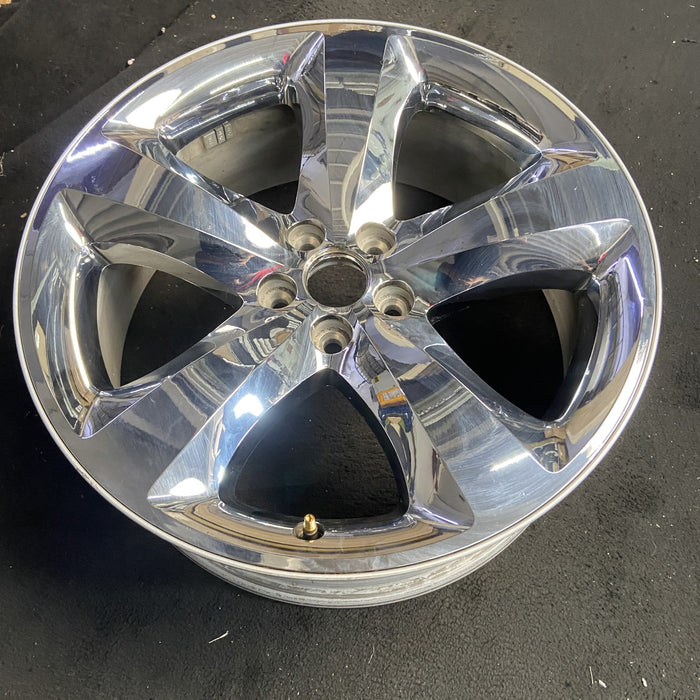 20" CHALLENGER 11-12 20x8, , chrome clad, lug nut centered between spokes - View 7