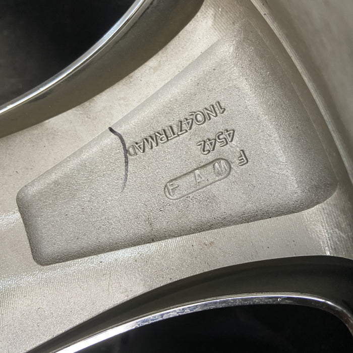 20" CHALLENGER 11-12 20x8, , chrome clad, lug nut centered between spokes - View 10