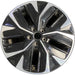 19" EV6 22-24 19x7.5 , black inlay Original OEM Wheel Rim - Front View