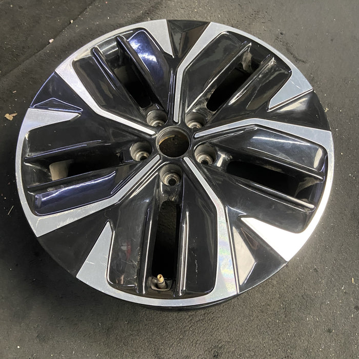 19" EV6 22-24 19x7.5 , black inlay Original OEM Wheel Rim - View 7