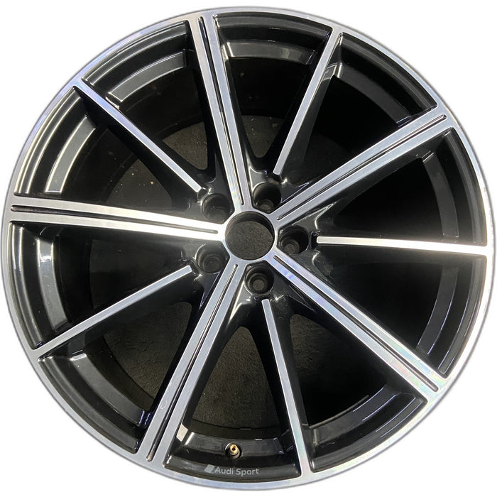 21" AUDI Q7 20-26 21x9.5 , 10 spoke Original OEM Wheel Rim - Front View