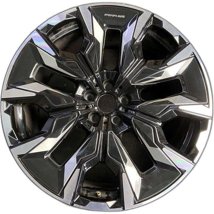 21" 550E 25-26 21x10 Original OEM Wheel Rim - Front View