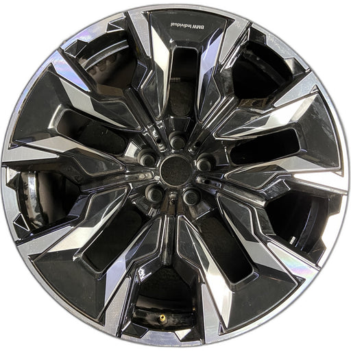 21" 550E 25-26 21x10 Original OEM Wheel Rim - Front View