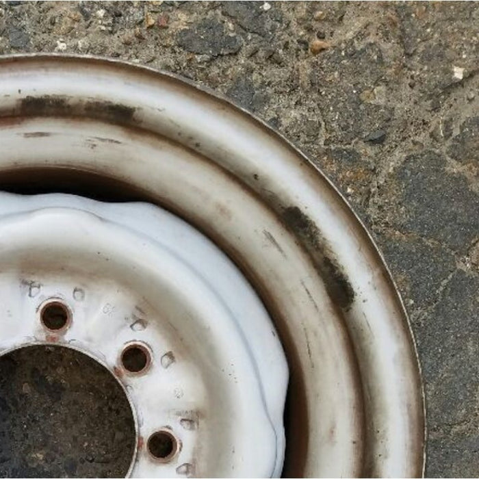 16" FORD E150 VAN 07 , steel, Original OEM Wheel Rim - Close-Up Detail