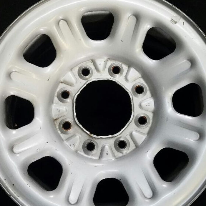 18" SIERRA 2500 PICKUP 11-24 18x8, steel Original OEM Wheel Rim - Angle View