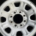 18" SIERRA 2500 PICKUP 11-24 18x8, steel Original OEM Wheel Rim - Angle View