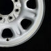18" SIERRA 2500 PICKUP 11-24 18x8, steel Original OEM Wheel Rim - Back View