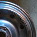 17" 300 05-10 17x7, steel, w/o Original OEM Wheel Rim - Close-Up Detail