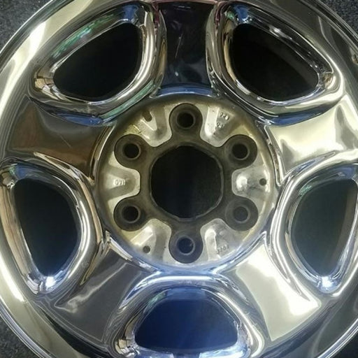 16" EXPRESS 1500 VAN 03-08 16x6.5 , chrome Original OEM Wheel Rim - Angle View