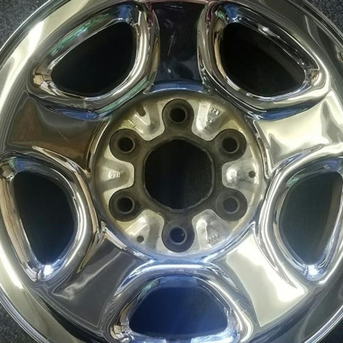 16" EXPRESS 1500 VAN 03-08 16x6.5 , chrome Original OEM Wheel Rim - Angle View