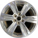 20" FORD F150 PICKUP 15-20 20x8.5, 6 spoke, polished Original OEM Wheel Rim - Front View