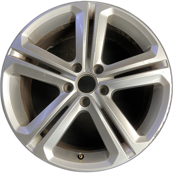18" JETTA 15-18 18x7.5 , 10 spoke Original OEM Wheel Rim - Front View
