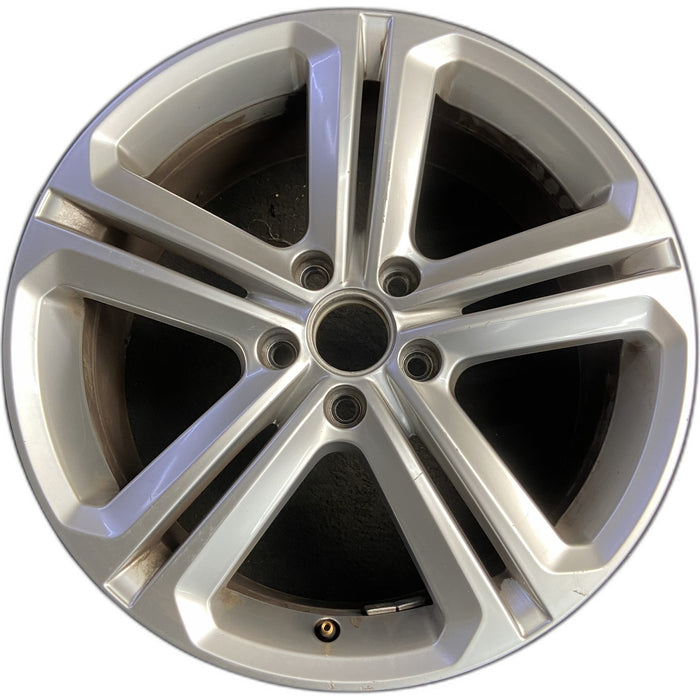 18" JETTA 15-18 18x7.5 , 10 spoke Original OEM Wheel Rim - Front View