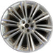 20" XJ 10-15 , 20x10 , 20 spoke , polished Original OEM Wheel Rim - Front View