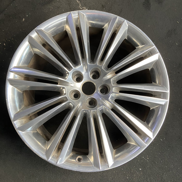 20" XJ 10-15 , 20x10 , 20 spoke , polished Original OEM Wheel Rim - Additional View