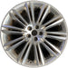 20" XJ 10-15 , 20x9 , 20 spoke , polished Original OEM Wheel Rim - Front View