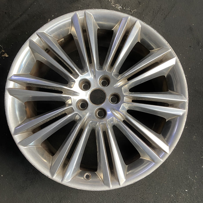20" XJ 10-15 , 20x9 , 20 spoke , polished Original OEM Wheel Rim - Additional View